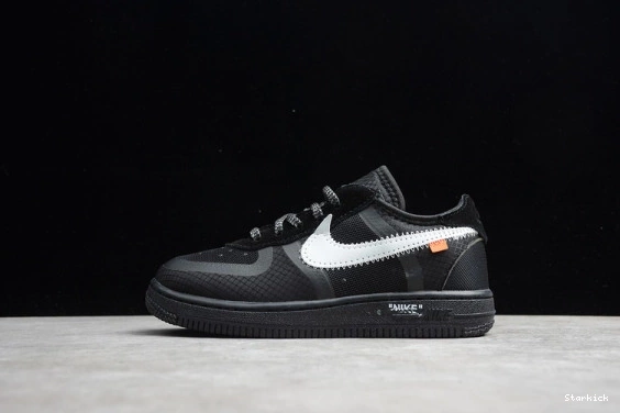  Air Black 1 Force O-W (TD) BV0853-001  Low 0802